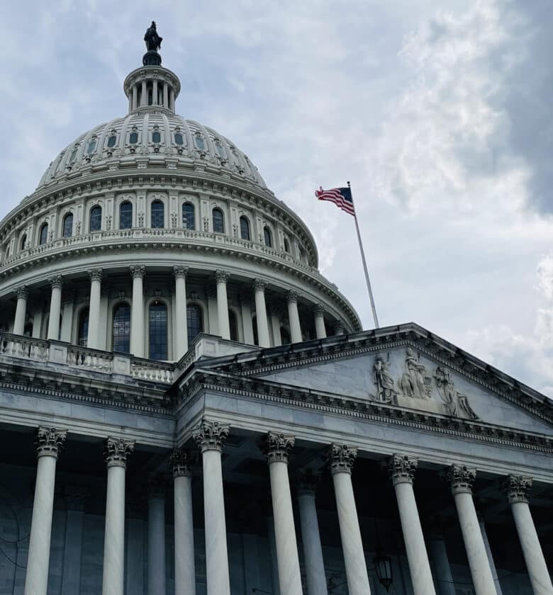 The US Capitol Building in Washington, DC