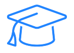 Graduation hat icon